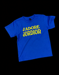 J'ADORE JORDIOR - Blue Cropped Tee